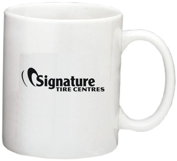 Classic ceramic mug w. screened logo